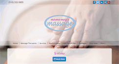 Desktop Screenshot of mamamegsmassage.com
